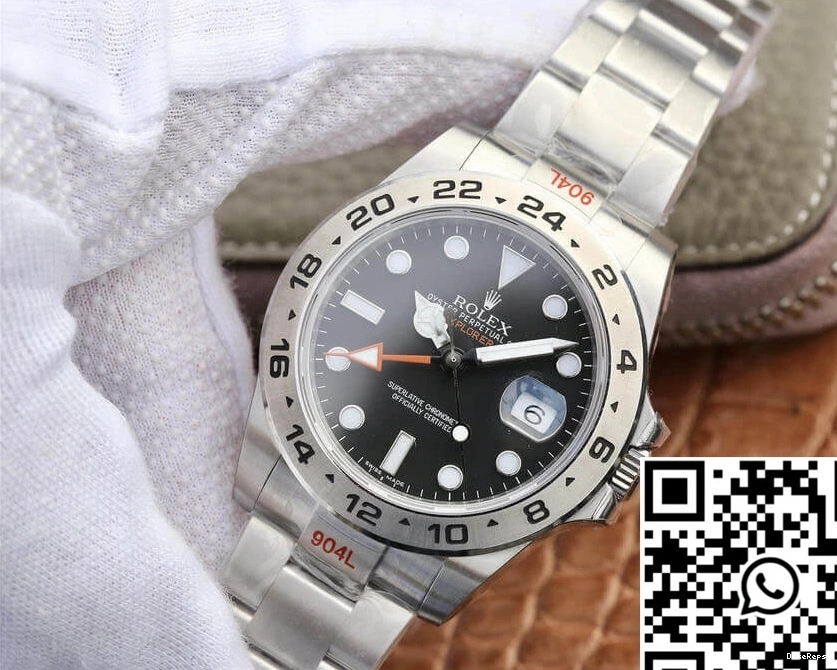 V4 904L M216570-0002 Stainless Factory Steel Rolex Explorer GM 0906